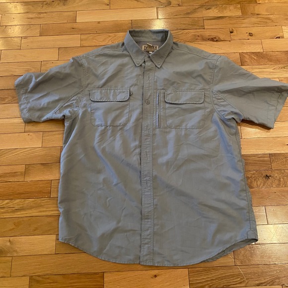 Duluth Trading Co Mens Size L Short Sleeve Button Up Casual Work Shirt Lot of 5 - Picture 8 of 9